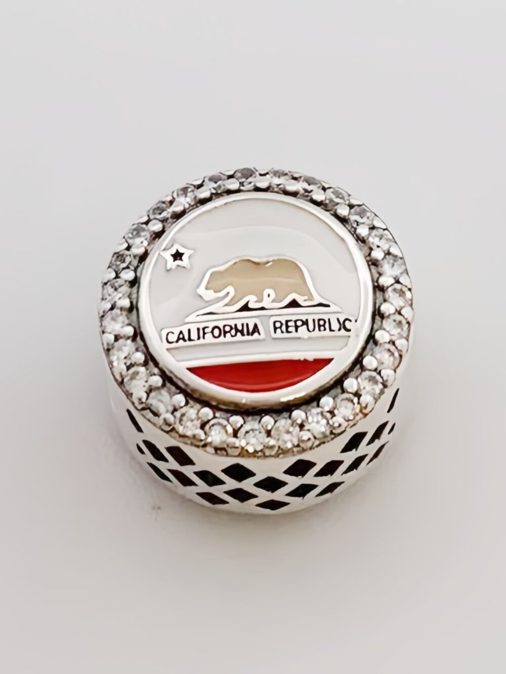 Pandora California Exclusive Charm S925 Sterling Silver Jewelry